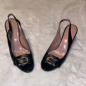 Franco Sarto Slingback Kitten Heels